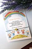 10 Adet Canım Öğrencim Kuşe Kartlı Emoji Bileklik - Öğrenci Dönem Sonu Hediyesi - Okul Hediyesi - 