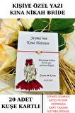 20 Adet Gold Yıldızlı Kırmızı Bileklik - Kına Hatırası - Kına Hediyesi - Bride Hediye - Bride to be
