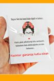 20 Adet Kuşe Kartlı İnci Küpe - Kına Hediyesi - Nikah Hediyesi - Söz Hatırası