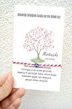 10 Adet Nazar Boncuklu Marteniçka Dilek Bilekliği - Kartlı ve Jelatinli - Şans Bilekliği