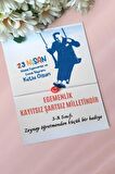 40 Adet Atatürk Salıncak Konsept 23 Nisan Bileklik - Kişiye Özel Yazı -23 Nisan Çocuk Bayramı Hediye