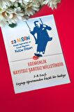 40 Adet Atatürk Salıncak Konsept 23 Nisan Bileklik - Kişiye Özel Yazı -23 Nisan Çocuk Bayramı Hediye