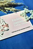 Women's Day- 5 Adet İnci Yıldız Anahtarlık - Kadınlar Günü Hediyesi