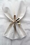 12 Adet Dekoratif Gold Food Style Peçete Halkası - Napkin Ring