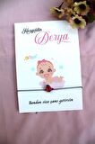 40 Adet Bebek Hediyelik Uğur Böcekli Şans Bilekliği - Mevlid Hediyesi - Baby Shower