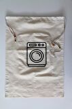 Çamaşır Makinesi Baskılı Çok Amaçlı Kirli Torbası 50x70cm