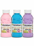 ChildGen Süper Yıkanabilir 3'lü Parmak Boya Pastel Set (3x350ml) (Pembe-Mavi-Mor)