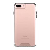 Gpack Apple iPhone 7 Plus Kılıf Gard Nitro Şeffaf SilikonNano Glass