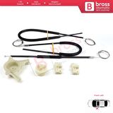 Mercedes Vito Viano Mixto MK2 W639 2003-2010 6397200146 İçin Ön Sağ Kapı Cam Kriko Tamir Seti