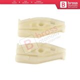 VW New Beetle CC Megane 1 CC Peugeot 206 CC İçin 2 Adet Arka Cam Kriko Klipsi