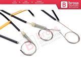 Smart Roadster 2003-2006 İçin Ön Sağ veya Sol Cam Kriko Kablo Seti