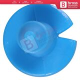 Land Rover için 10 Adet Kapı Paneli Tutucu Klipsi Mavi MWC9134