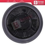 VW için 10 Adet Kapı Paneli Tutucu Klipsi Siyah 6Q0868243