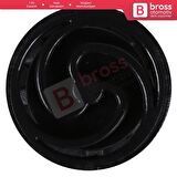 VW Audi için 10 Adet Kapı Paneli Tutucu Klipsi Siyah 7L6868243