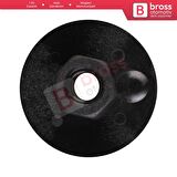 Mercedes BMW için 10 Adet Vidalı Kilit Somunu Siyah A2019900050