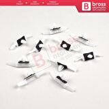 Honda Acura İçin Cam Kenar Üst Çıta Klipsi 91528 SR4 003