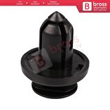 Honda Acura için 10 Adet İtmeli Tip Metalli Tutucu Klips Kısa 91505 S9A 003