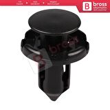 Toyota Chrysler Honda Mitsubishi için 10 Adet Çamurluk ve Tampon Tutucu Klipsi MR200300