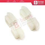 Renault Peugeot İçin 4 Adet Ön Kapı Cam Kriko Tamir Dübeli