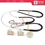 VW Polo MK3 6N1 6N2 Hatchback 1994-2001 4/5 Door 6N4837462 İçin Ön Sağ Kapı Cam Kriko Tamir Seti