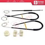 Mercedes Vito Viano Mixto MK2 W639 2003-2010 6397200046 İçin Ön Sol Kapı Cam Kriko Tamir Seti