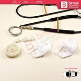 Citroen Berlingo MK1 M MF Peugeot Partner MK1 5 5F 5G 9221G3 9222G3 İçin Ön Cam Kriko Tamir Seti