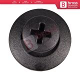 Honda Isuzu Nissan için 10 Adet İtme Tip Tutucu Klipsi 8942981190