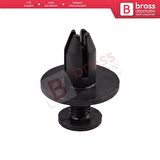 Honda Isuzu Nissan için 10 Adet İtme Tip Tutucu Klipsi 8942981190