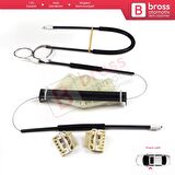 Skoda Fabia MK1 1999-2008 4/5 Kapı Praktik Van 6Y1837461 İçin Elektrikli Ön Sol Cam Kriko Tamir Seti