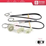 Land Rover Freelander MK1 L314 LN 1997-2006 3/5 Kapı LR006372 İçin Elektrikli Ön Sol Cam Kriko Seti