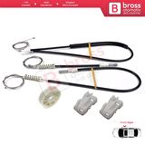 Land Rover Freelander MK1 1997-2006 3/5 Kapı LR006371 İçin Elektrikli Ön Sağ Cam Kriko Tamir Seti