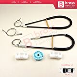 VW Sharan Seat Alhambra 1995-2010 Ford Galaxy MK1 1995-2006 İçin Arka Sol Kapı Cam Kriko Tamir Seti