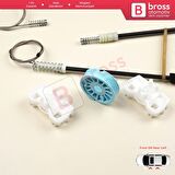 VW Sharan Seat Alhambra 1995-2010 Ford Galaxy MK1 1995-2006 İçin Arka Sol Kapı Cam Kriko Tamir Seti