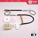 Citroen C4 Picasso MK1 UD Grand UA 2006-2013 9223E0 İçin Elektrikli Arka Sol Cam Kriko Tamir Seti