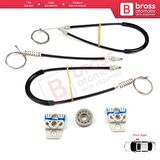 Citroen Xsara Picasso İçin Ön Sağ veya Sol Kapı Cam Kriko Tamir Seti