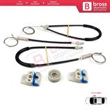 Citroen Xsara Picasso İçin Ön Sağ veya Sol Kapı Cam Kriko Tamir Seti