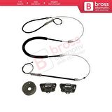 Seat Ibiza MK3 Cordoba MK2 2002-2008 4/5-Kapı İçin Elektrikli Ön Sağ veya Sol Cam Kriko Tamir Seti