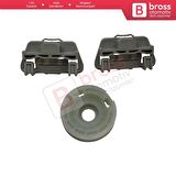 Seat Ibiza MK3 Cordoba MK2 2002-2008 4/5-Kapı İçin Elektrikli Ön Sağ veya Sol Cam Kriko Tamir Seti