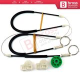 Audi A4 S4 B6 B7 8H7 8HE 2002-2009 2-Kapı Cabrio 8H0837462 İçin Elektrikli Sağ Cam Kriko Tamir Seti