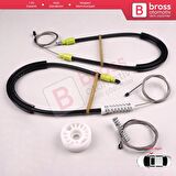 BMW X3 E83 2003-2011 SUV 51333448250 İçin Elektrikli Ön Sağ Cam Kriko Tamir Seti