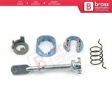 VW Caddy 2 Seat Cordoba Ibiza Inca 6K İçin Ön Kapı Kilidi Tamir Takımı 6K4837223A 68mm