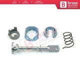 VW Caddy 2 Seat Cordoba Ibiza Inca 6K İçin Ön Kapı Kilidi Tamir Takımı 6K4837223A 68mm