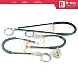 Peugeot 307 3B 2003-2009 Cabriolet Convertible 922497 İçin Elektrikli Arka Sağ Cam Kriko Tamir Seti