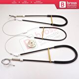 Peugeot 306 Phase 2/3 1997-2002 Cabrio Convertible 922285 İçin Elektrikli Sol Cam Kriko Tamir Seti