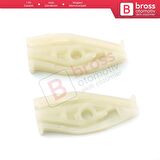 VW New Beetle CC Megane 1 CC Peugeot 206 CC İçin 2 Adet Arka Cam Kriko Tamir Klipsi