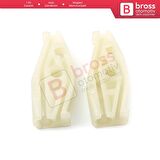 VW New Beetle CC Megane 1 CC Peugeot 206 CC İçin 2 Adet Arka Cam Kriko Tamir Klipsi