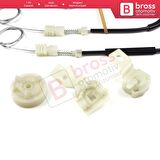 Mercedes Vito Viano Mixto MK2 W639 2003-2010 6397200046 İçin Ön Sol Kapı Cam Kriko Tamir Seti