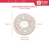 Honda Accord 1990-1993 İçin Cam Kriko Onarım Dişlisi