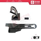 Renault Fluence L3 L30 2009-2020 260607771R İçin Sol Ön Taraf Far Ayak Yuva Tutucu Tamir Seti 