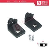 VW Touran MK1 2003-2010 Caddy MK3 2004-2010 1T0998225 İçin Sağ Ön Far Ayak Tamir Seti
